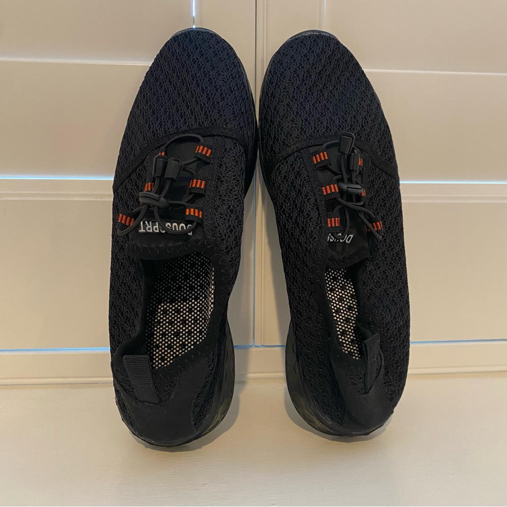 Duossprt Mens Size 8 Black Quick Drying Water Shoes